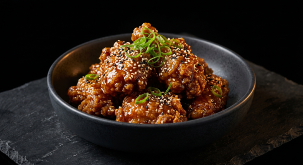 Honey Garlic Fried Chicken